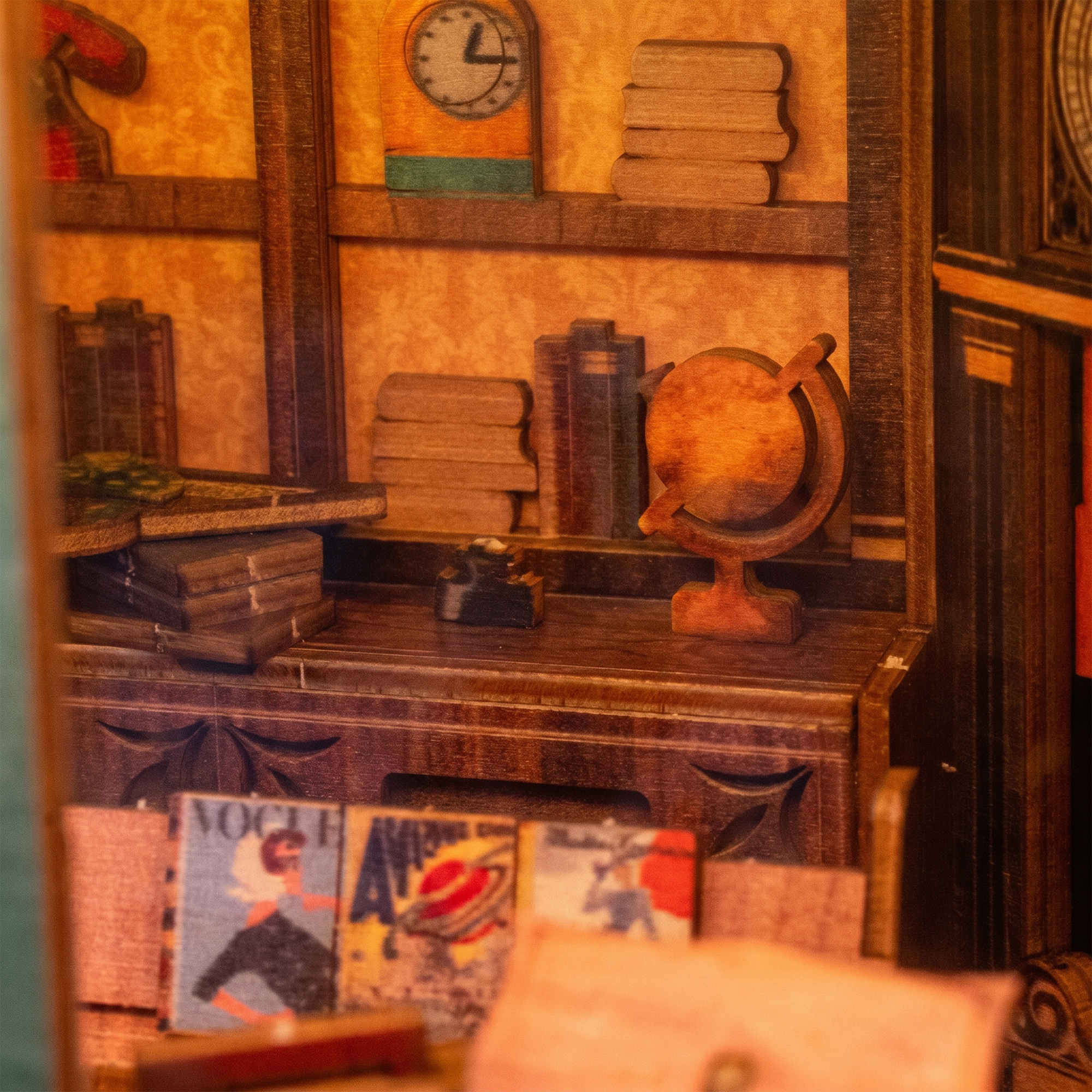 Old Bookstore Book Nook Kit