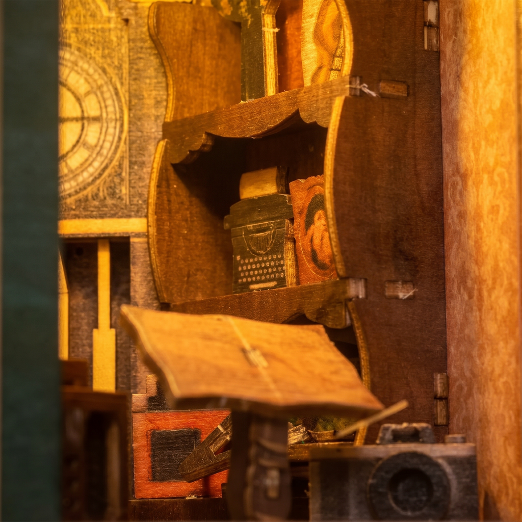 Old Bookstore Book Nook Kit