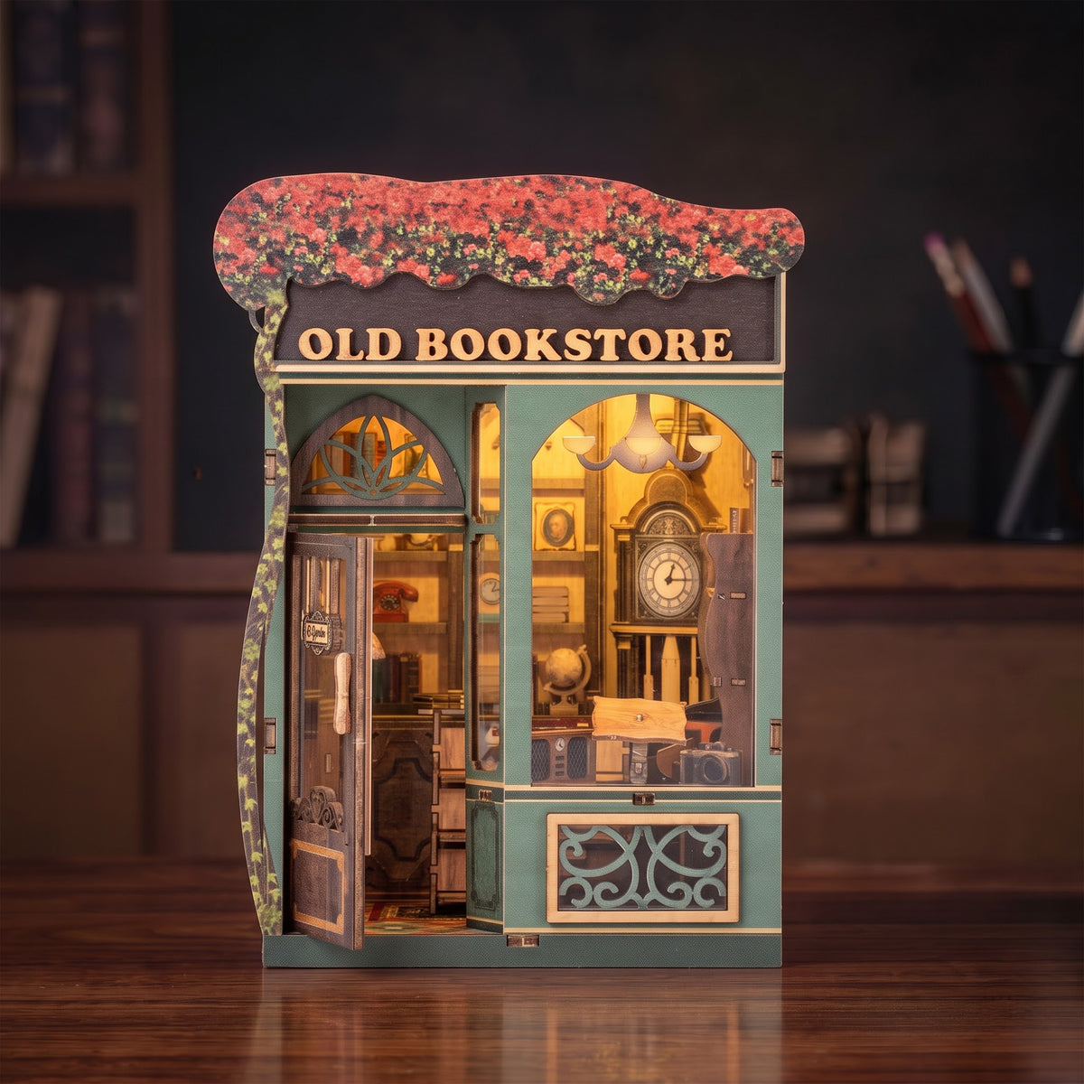 Old Bookstore Book Nook Kit