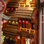 Hoi An Old Town book nook kit in cozy reading room setting